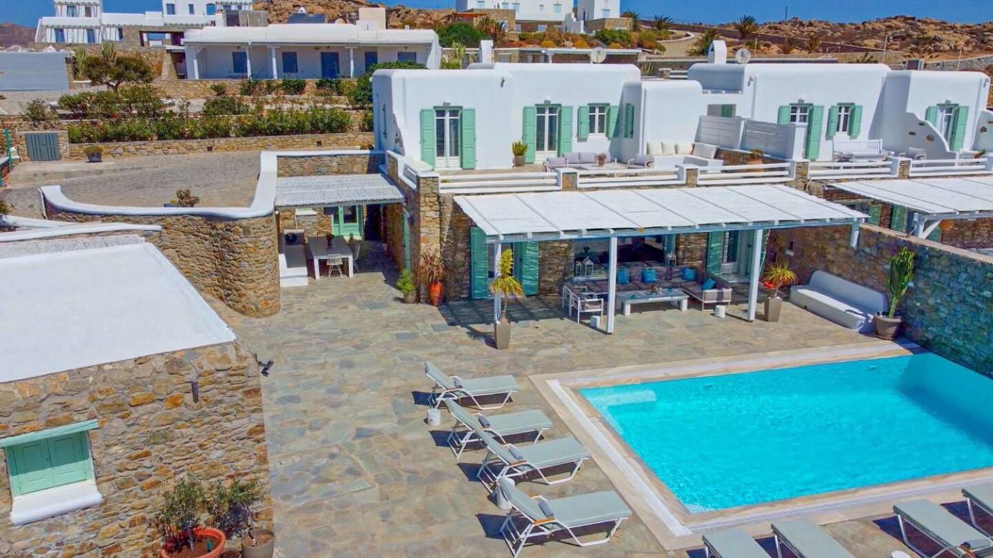 Mando Pool Villas W Sea Views - Five Bedrooms Super Paradise Beach  Exterior photo